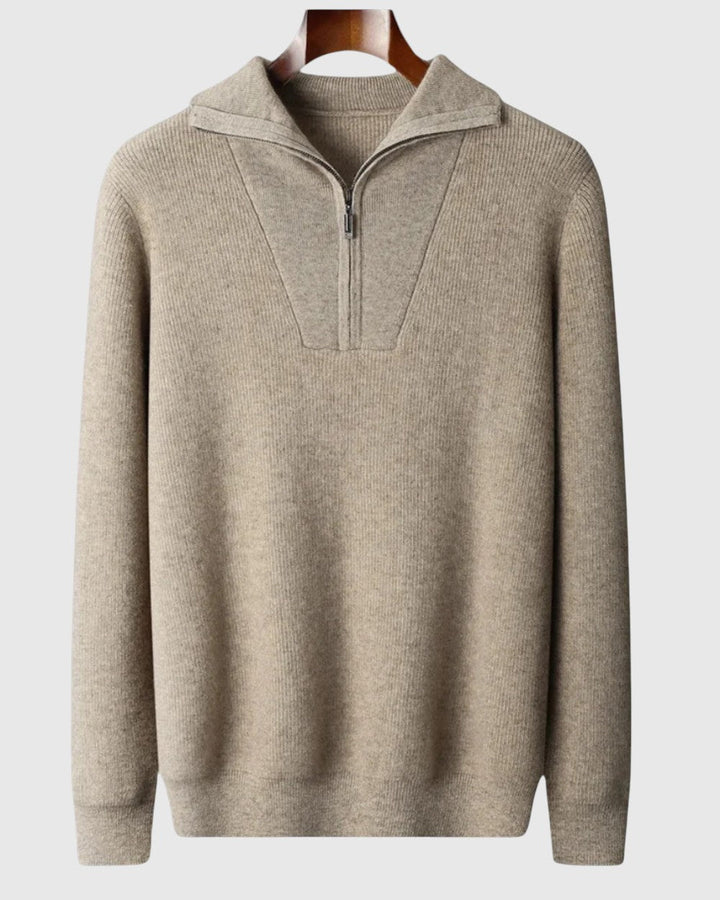 Hunor - Kasmír félcipzáras póló portfólió