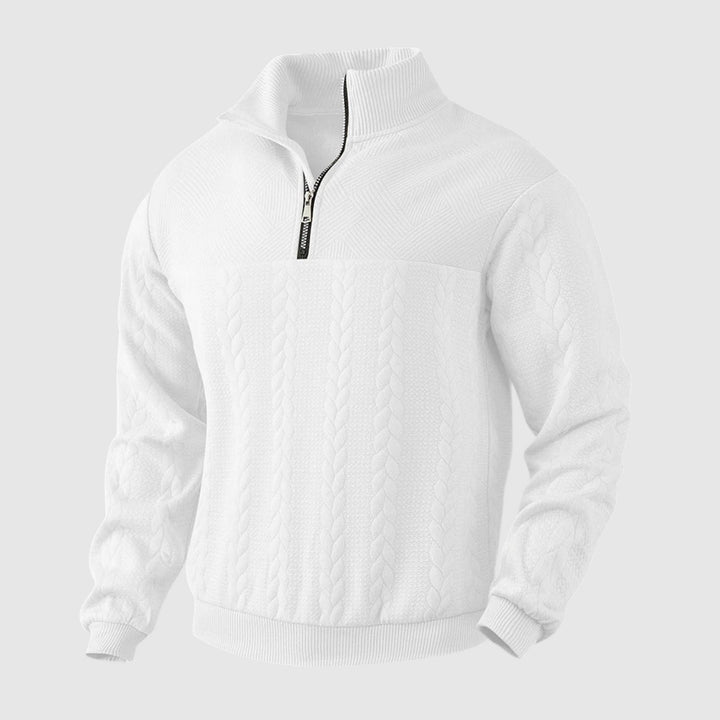 Bálint – Prémium pulóver negyed cipzárral