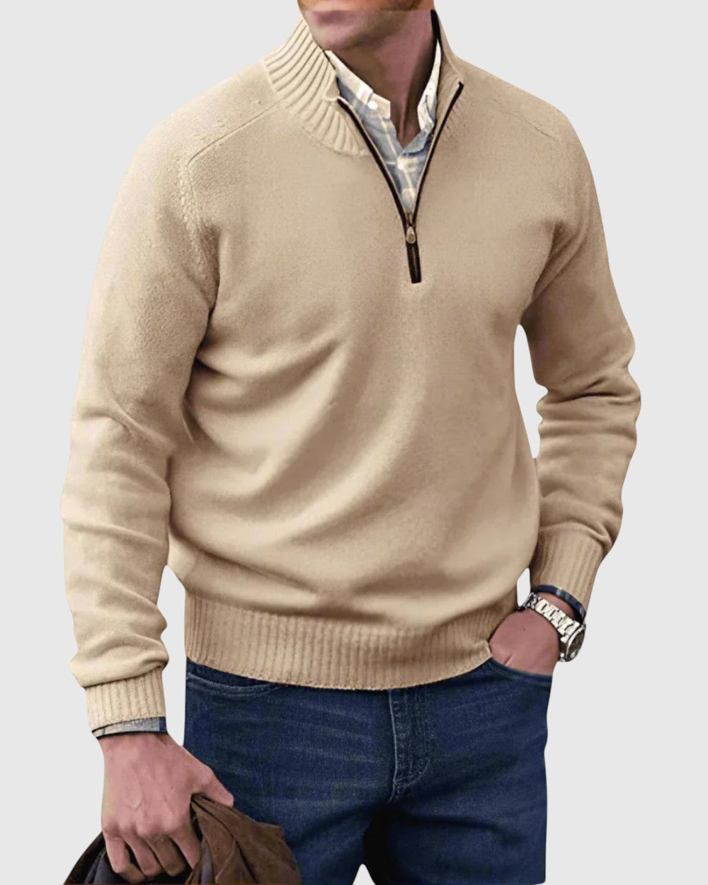 Pál - Cipzáros kardigán