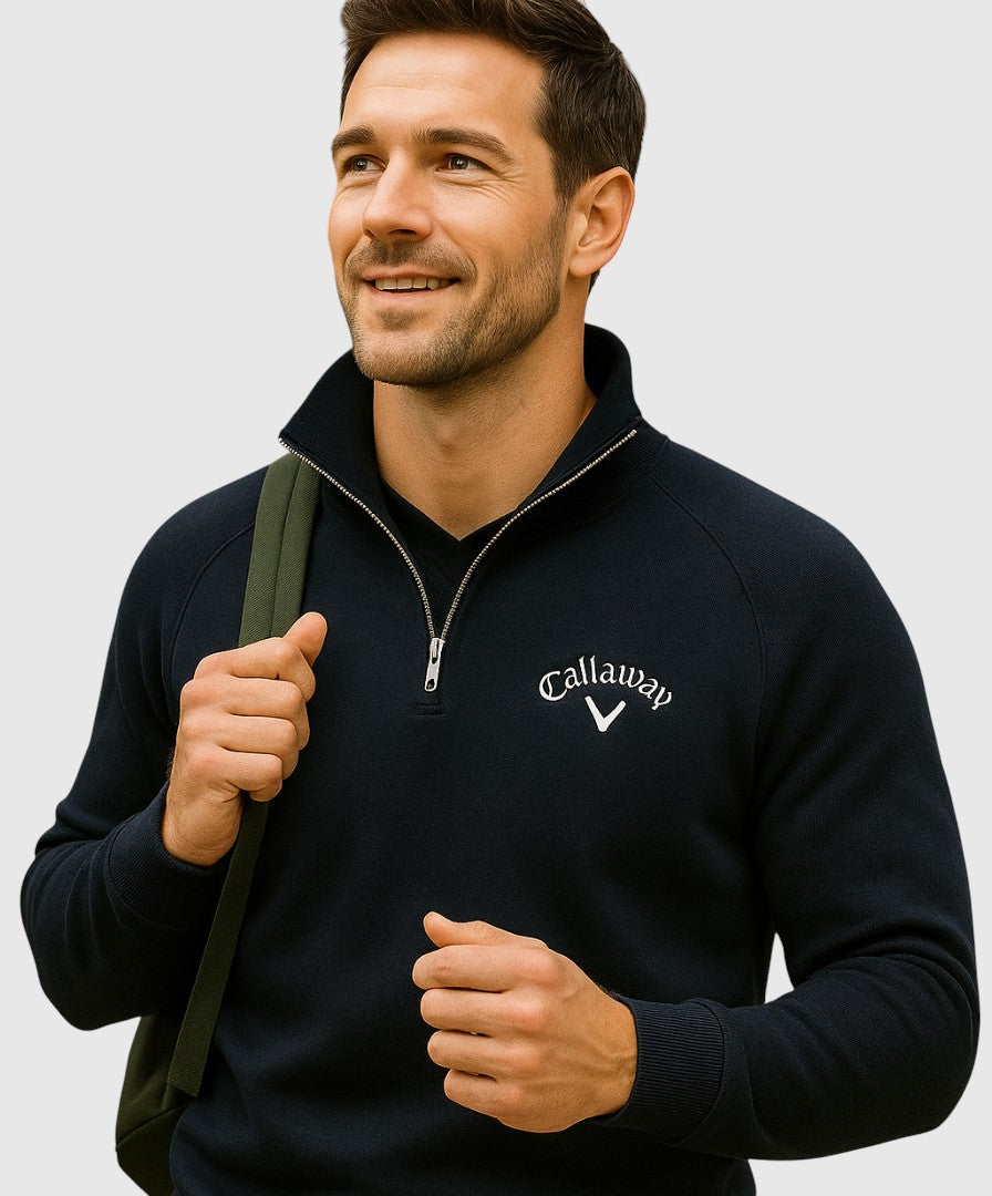 Péter – Callaway Pulóver Félcipzárral