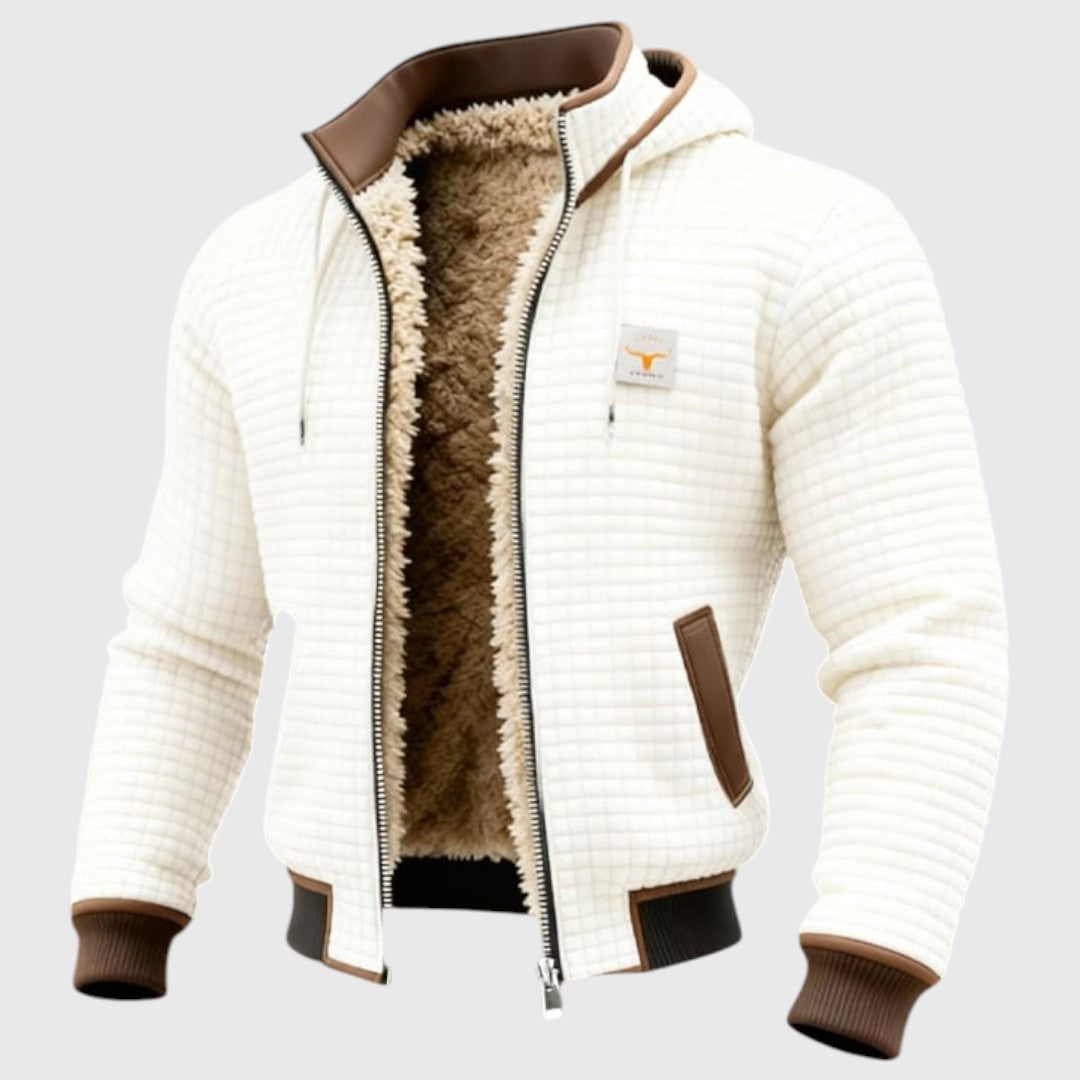 László - Retro dzseki kockás mintával