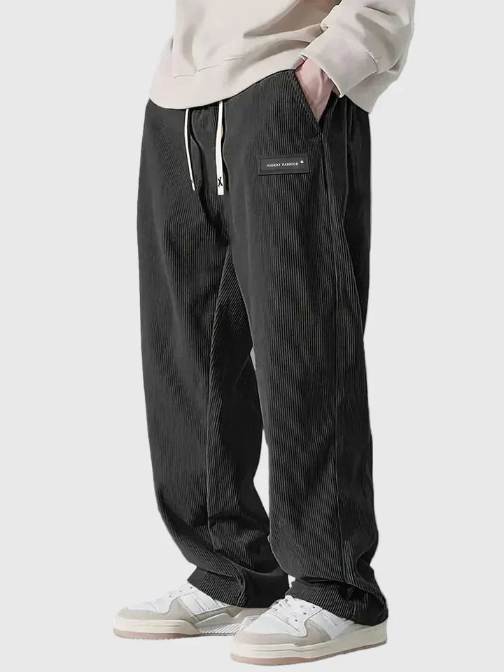 Kényelmes Szarvasbőr Bársony Nadrág