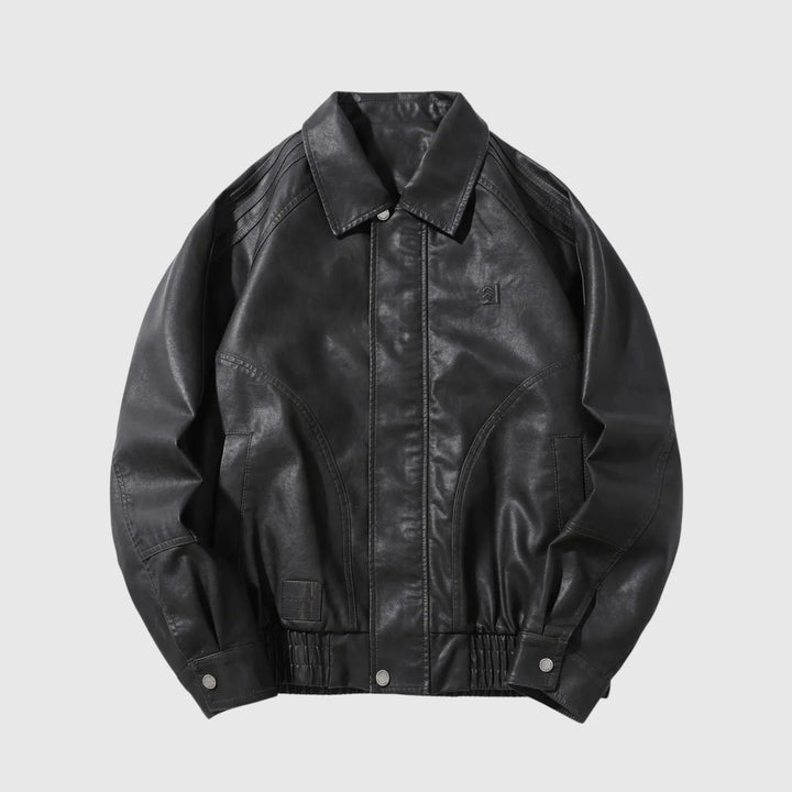 Živko-Széles bőrkabát