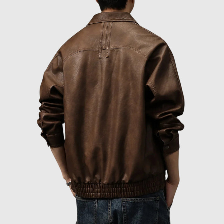 Živko-Széles bőrkabát