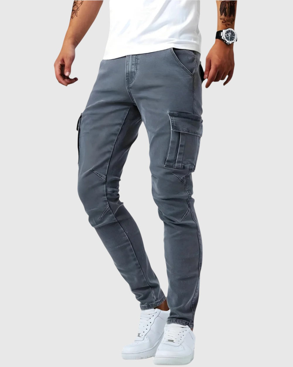 Endre - Marino Cargo Stretch Nadrág