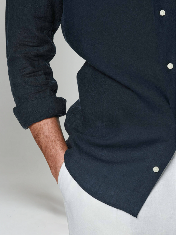 Esszenciális Len Ing - Tengerész Kék