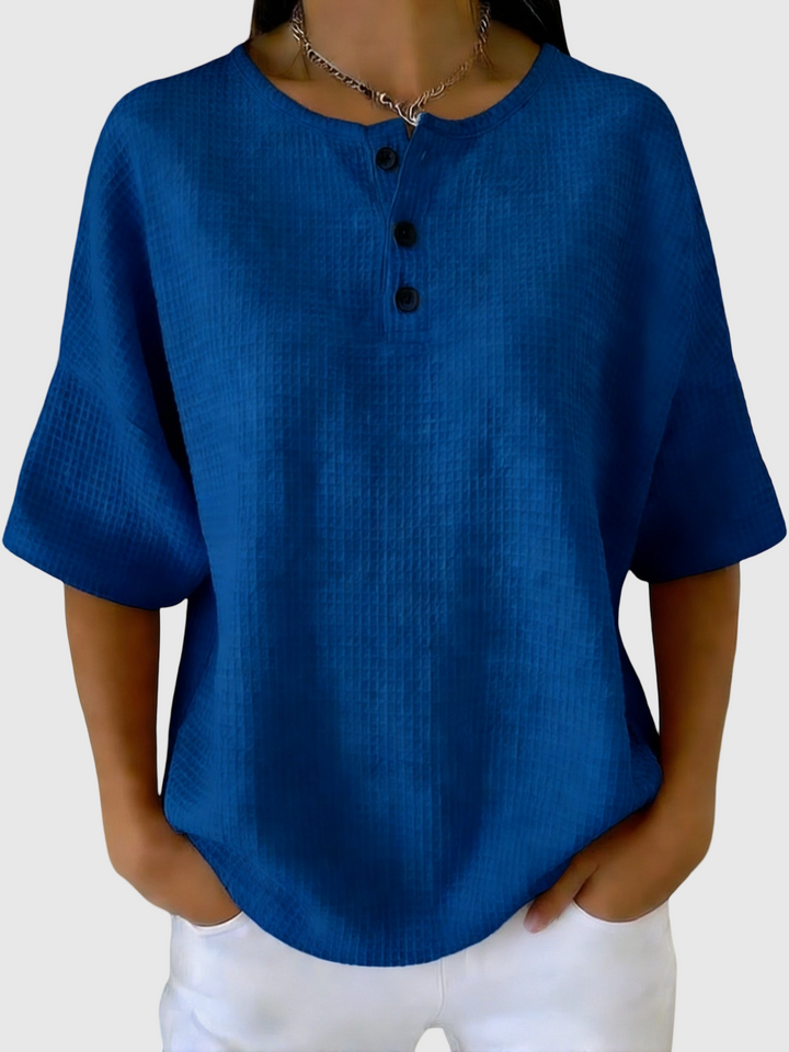 Casual Waffle Henry Galléros Pulóver